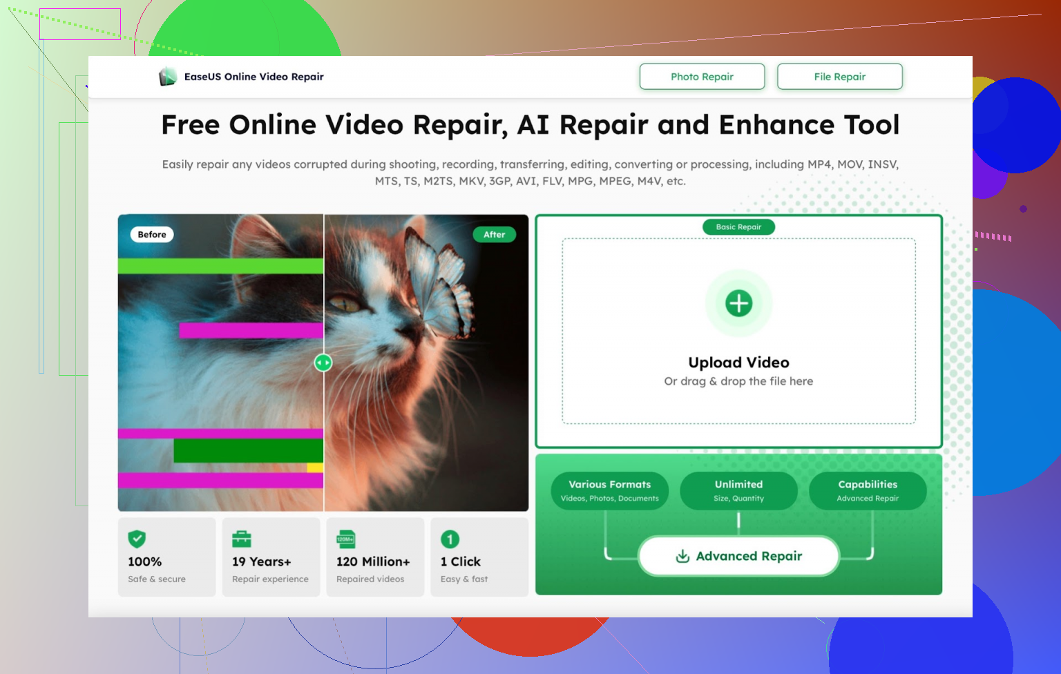 EaseUS Online Video Repair